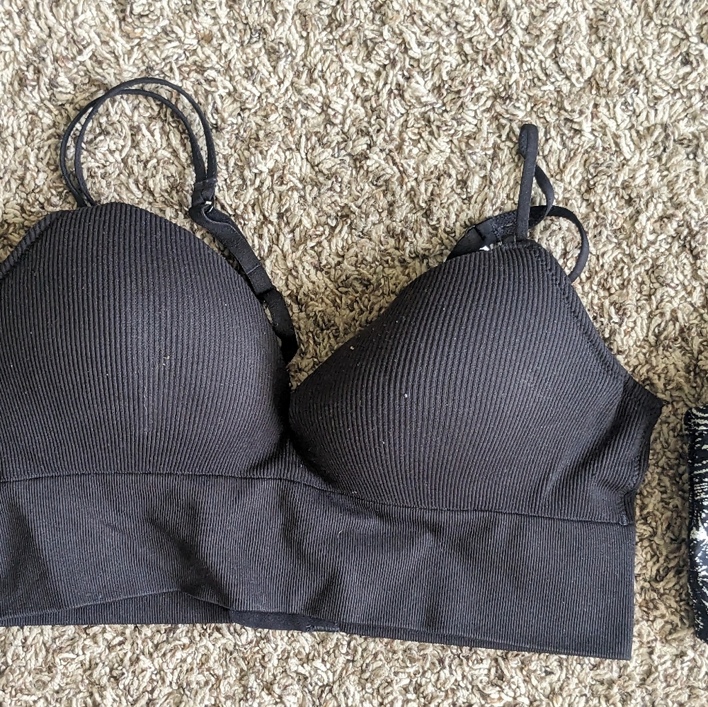 Juniors size M sport bra lot of 3